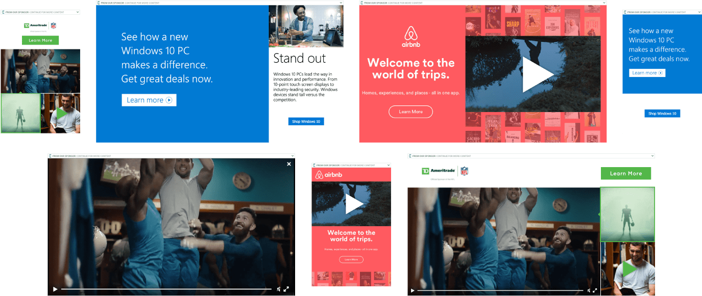 Array Of Athena Ad Products (1400x601), Png Download