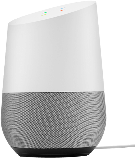 Side Angle View Of Google Home (565x565), Png Download
