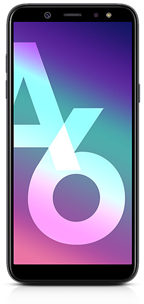 Samsung Galaxy A6 Black (526x701), Png Download