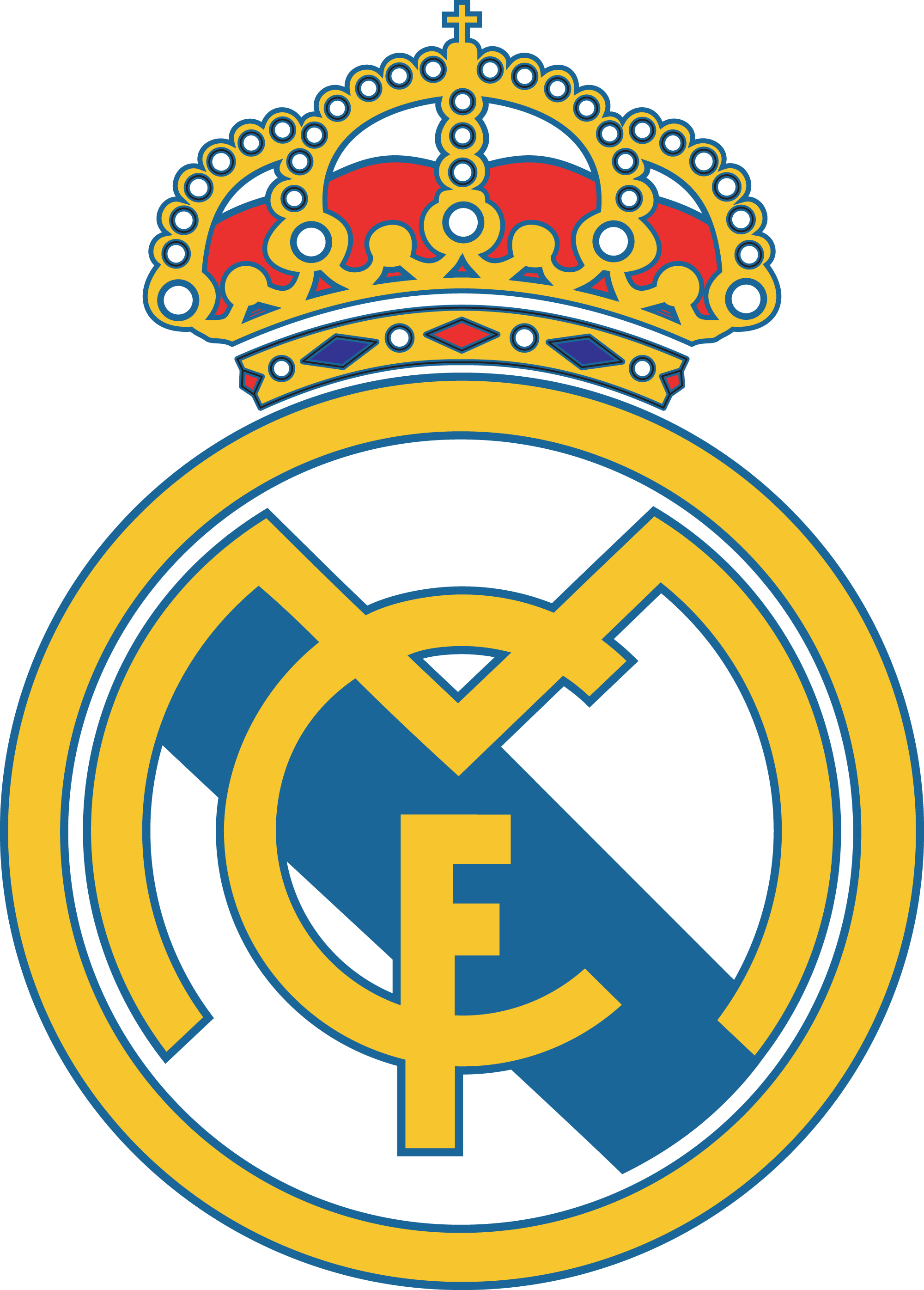 The Logo Of The Football Club Real Madrid (2000x2791), Png Download