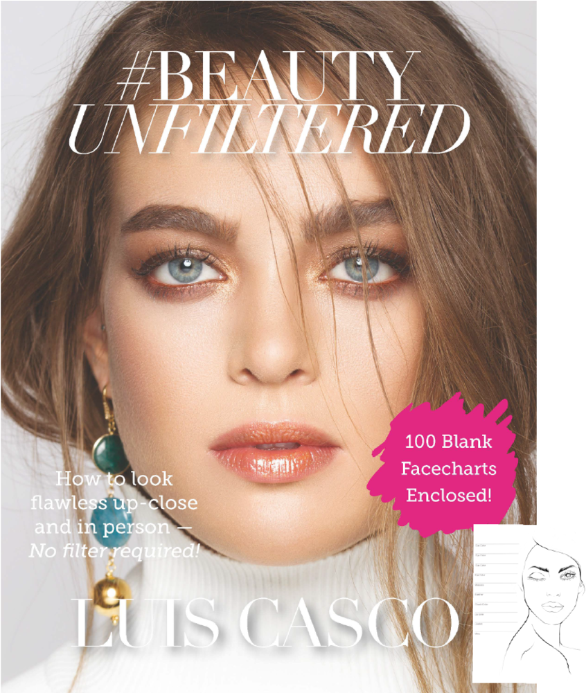 #beautyunfiltered Blank Facechart Book (1000x1000), Png Download
