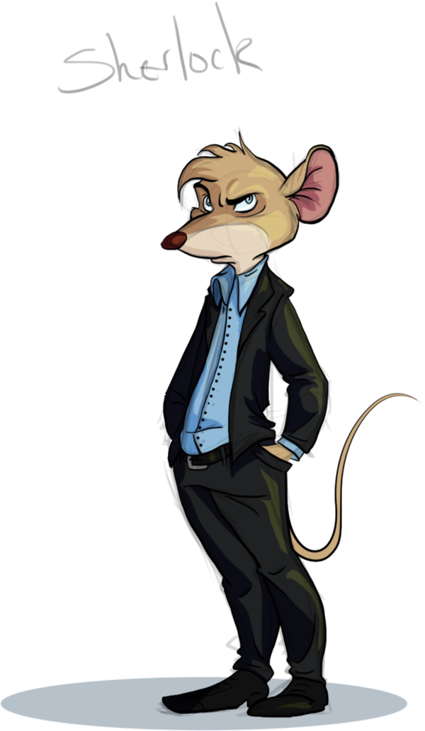 Sherlock Holmes Png (687x1163), Png Download