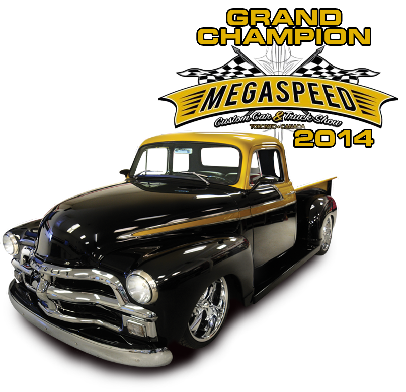 54 Chevy Pick Up (807x778), Png Download