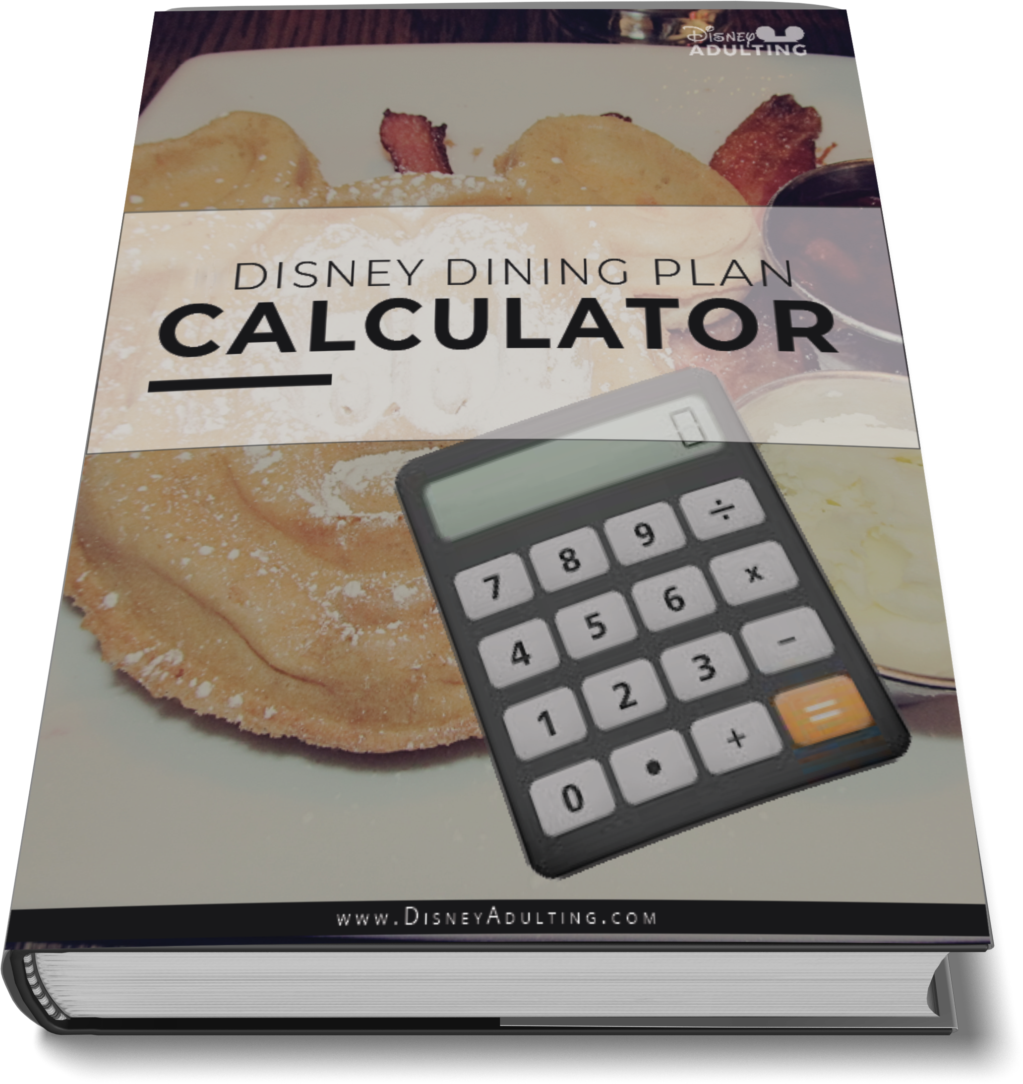1901 Dining Plan Calculator Book (2265x2320), Png Download