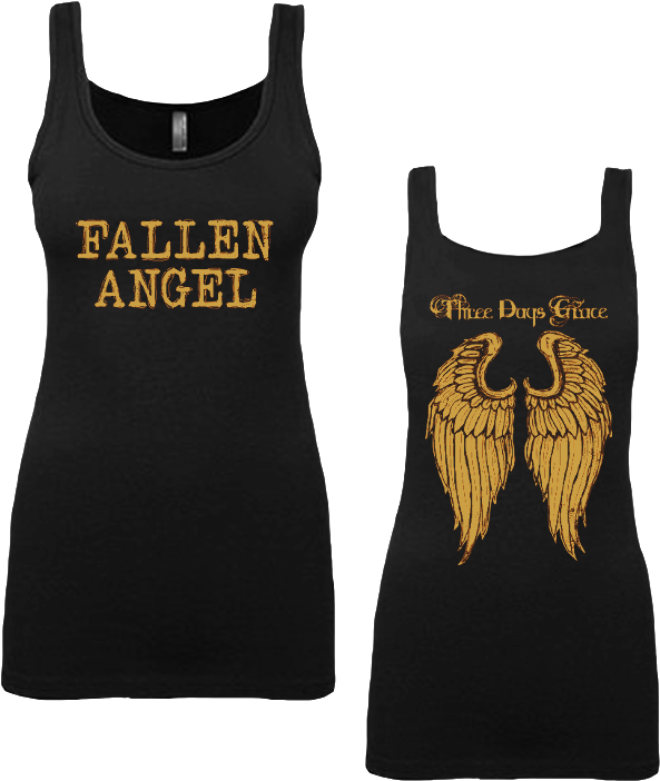 Fallen Angel Women's Tank (800x800), Png Download