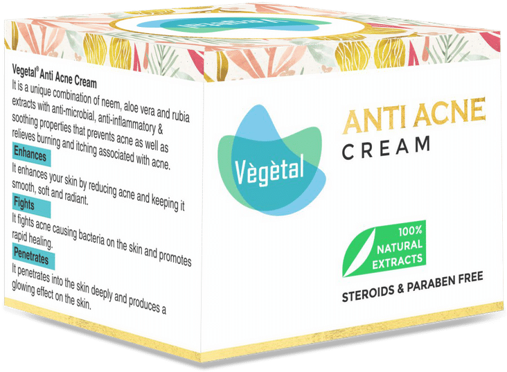 Vegetal Anti Acne Cream (800x800), Png Download