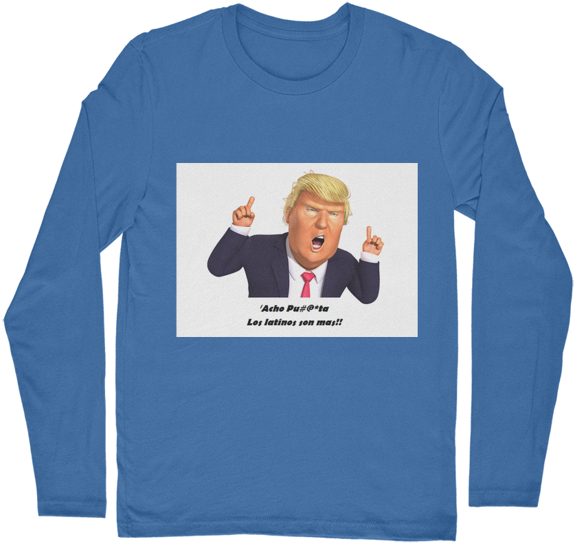 Trump Latinos ﻿classic Long Sleeve T-shirt (1024x1024), Png Download