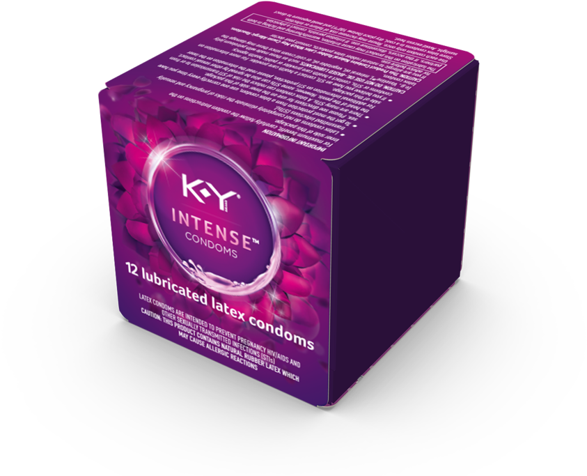 K Y Intense Natural Rubber Latex Condom With Silicone (1024x819), Png Download