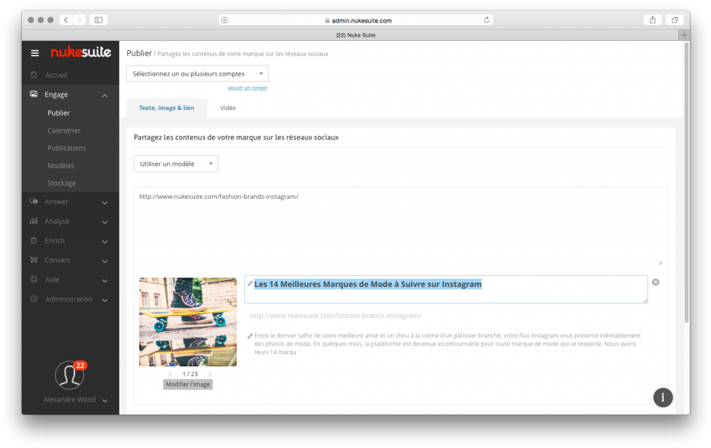 Nuke Suite Publishing Modify Link Image Title (1024x650), Png Download