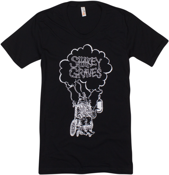 Shakey Graves Hobo T-shirt Unisex (600x600), Png Download