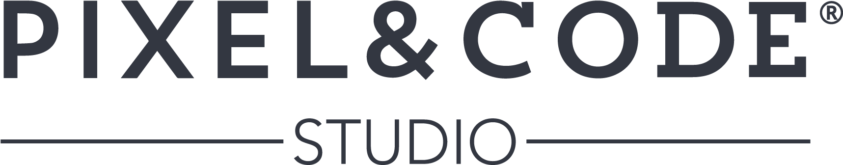 Pixel And Code Studio (1761x370), Png Download