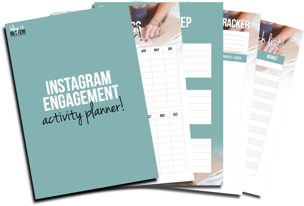 Instagram Engagement Activity Planner (1000x676), Png Download
