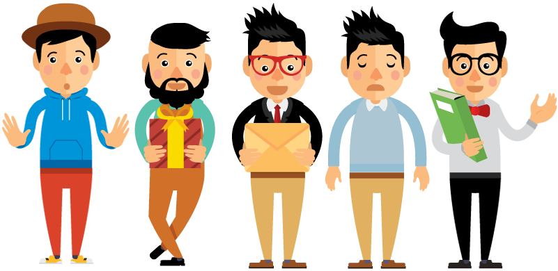 1250 Character Pack (800x400), Png Download
