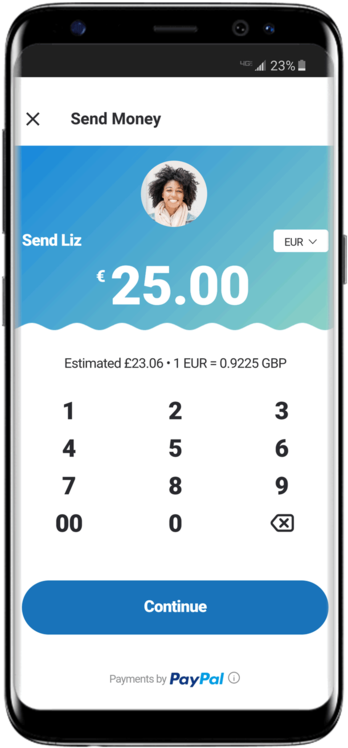 Paypal-skype (630x945), Png Download