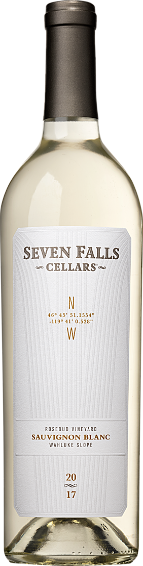 Seven Falls Cellars 2017 Gps Sauvignon Blanc, Rosebud (282x1109), Png Download