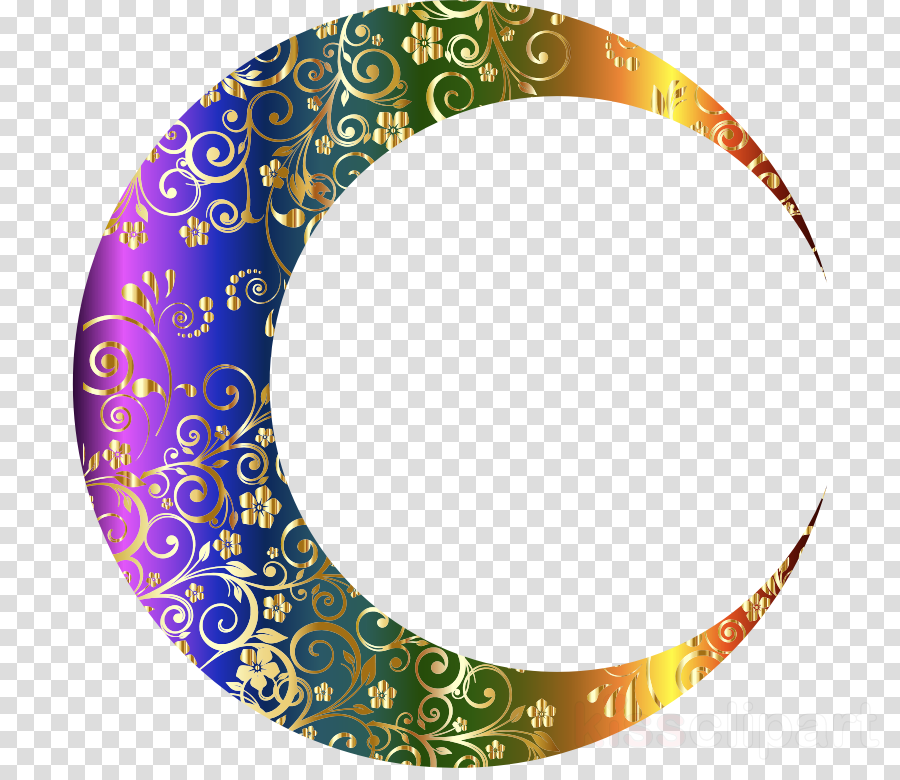 Moon Art Clipart Crescent Lunar Phase Moon (900x780), Png Download