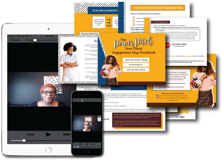 Get More Clients Power And Profit Mock Up (800x800), Png Download