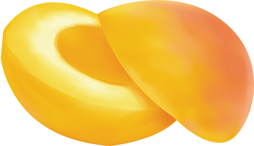 Download Peach Clipart Png Photo (850x491), Png Download