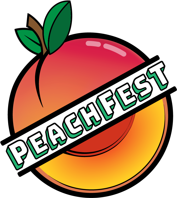 Clip Art Free Library Peachfest Cart (922x941), Png Download
