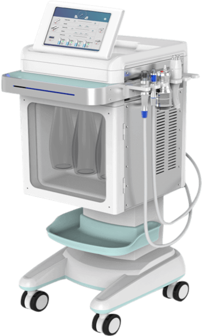 Jet Spa Pro Hydrafacial Peel Machine (571x763), Png Download