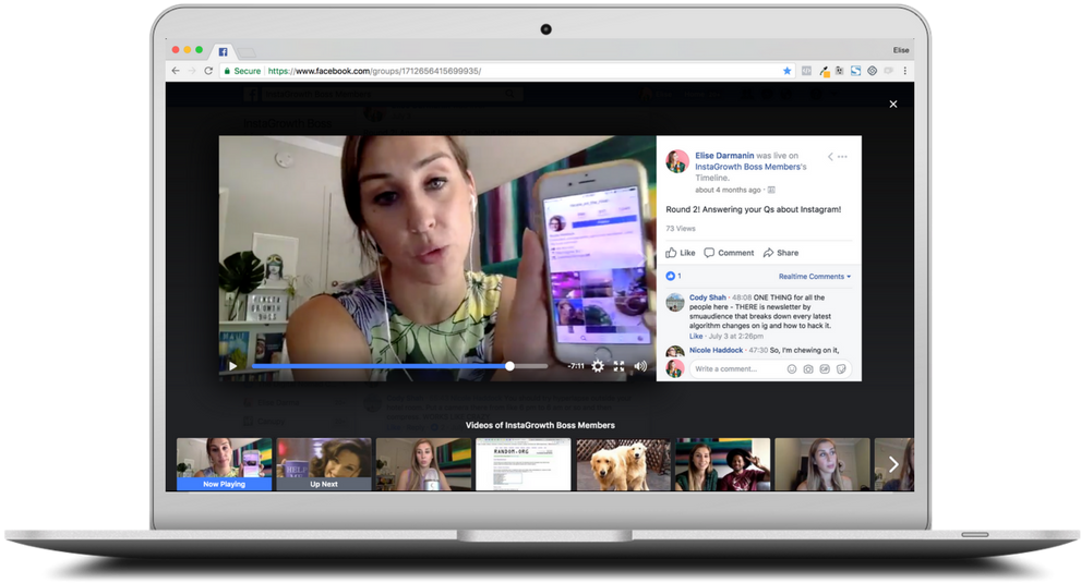 Join Instagrowth Boss & Get Access To The Live Teachings (1058x556), Png Download