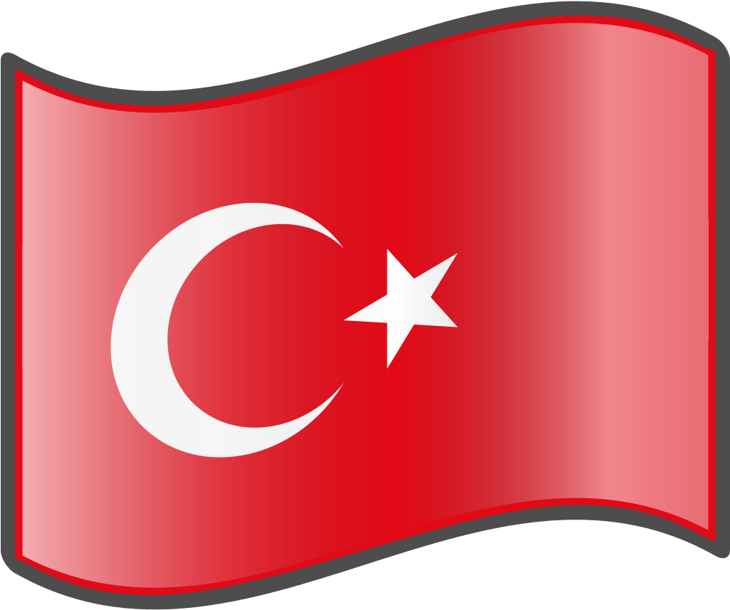 Turkish Flag Png (1024x1024), Png Download