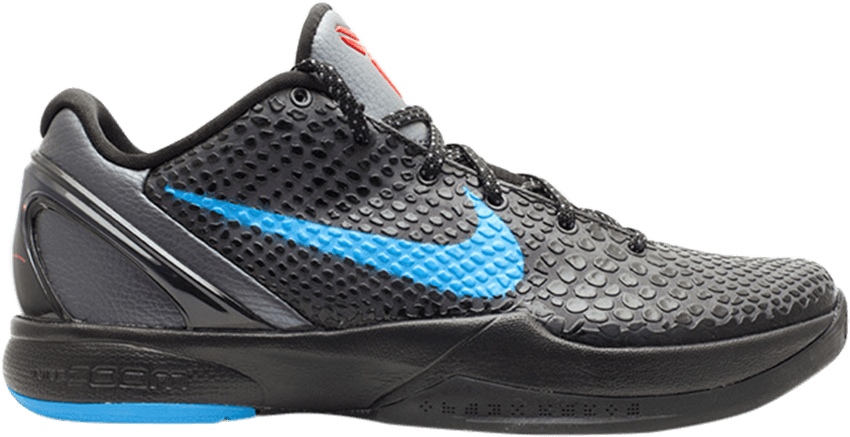 Zoom Kobe 6 'dark Knight' (850x437), Png Download