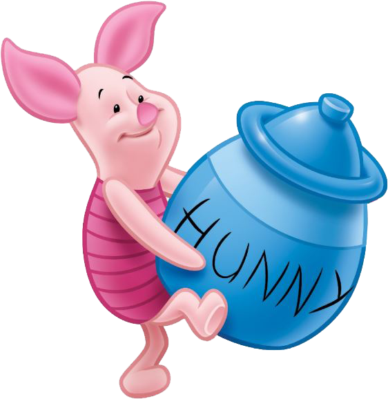 Piglet Winnie The Pooh Friends, Pooh Bear, Winnie The (579x596), Png Download