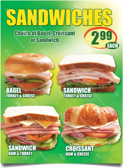 Dn-033 Donut Shop Sandwiches (600x600), Png Download