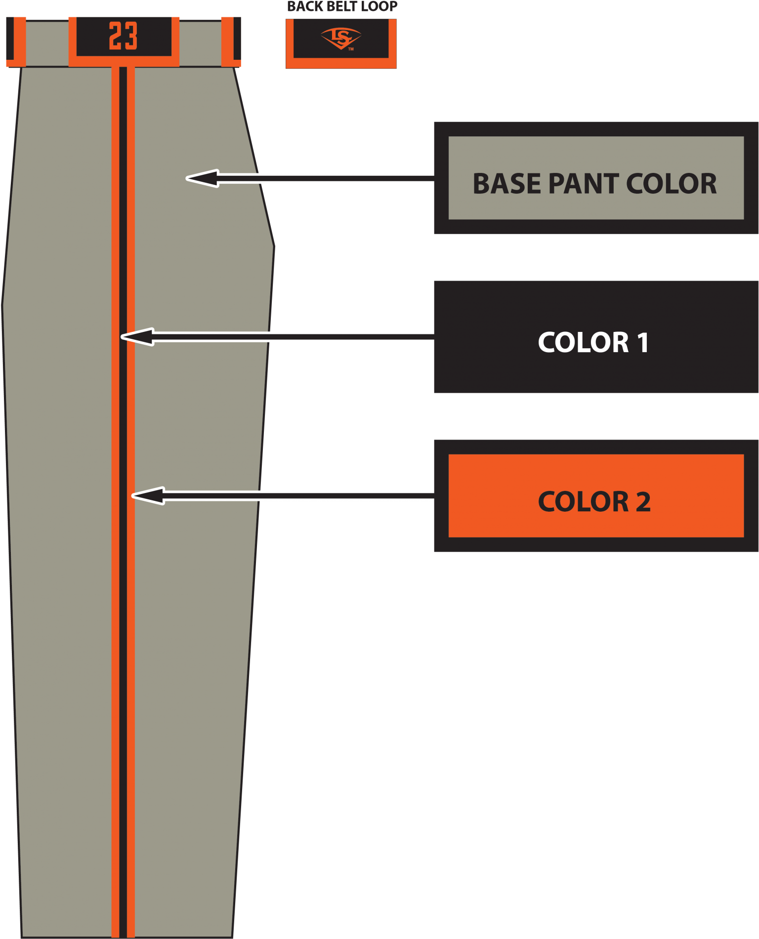 Semi-custom Thin Stripe (1800x2083), Png Download