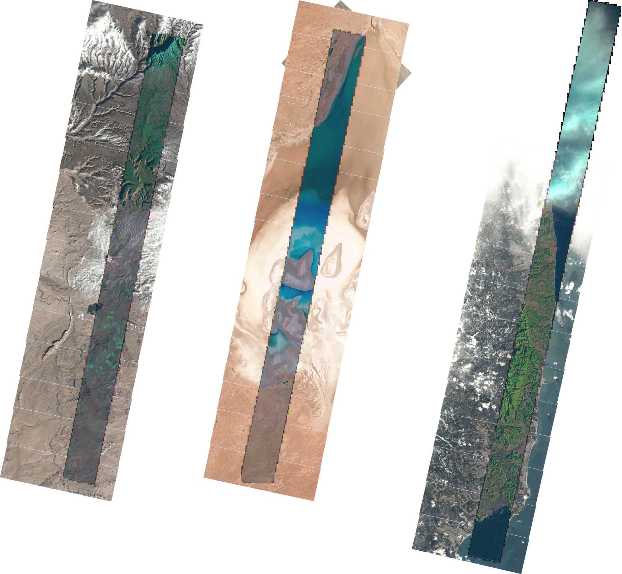 The Thin Strip Is A Single Hyperion Image, Rendered (2000x1848), Png Download