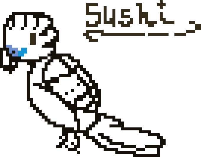 My Pet Bird, Miki The Budgie (750x620), Png Download