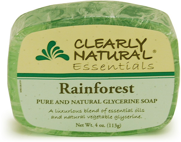 Rainforest Pure And Natural Glycerine Soap (700x700), Png Download