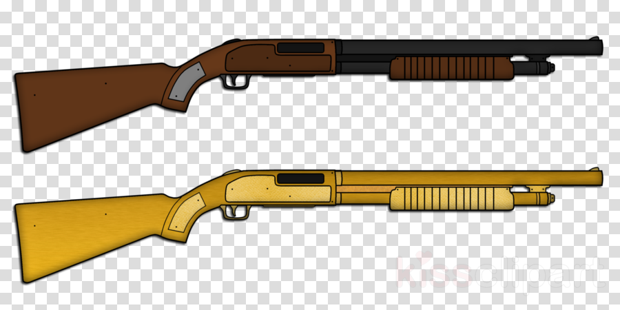 Pump Action Shotgun Drawings Clipart Pump Action Shotgun (900x450), Png Download