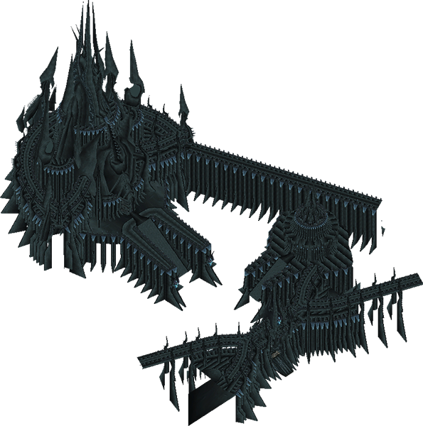 Icecrown Citadel (595x600), Png Download