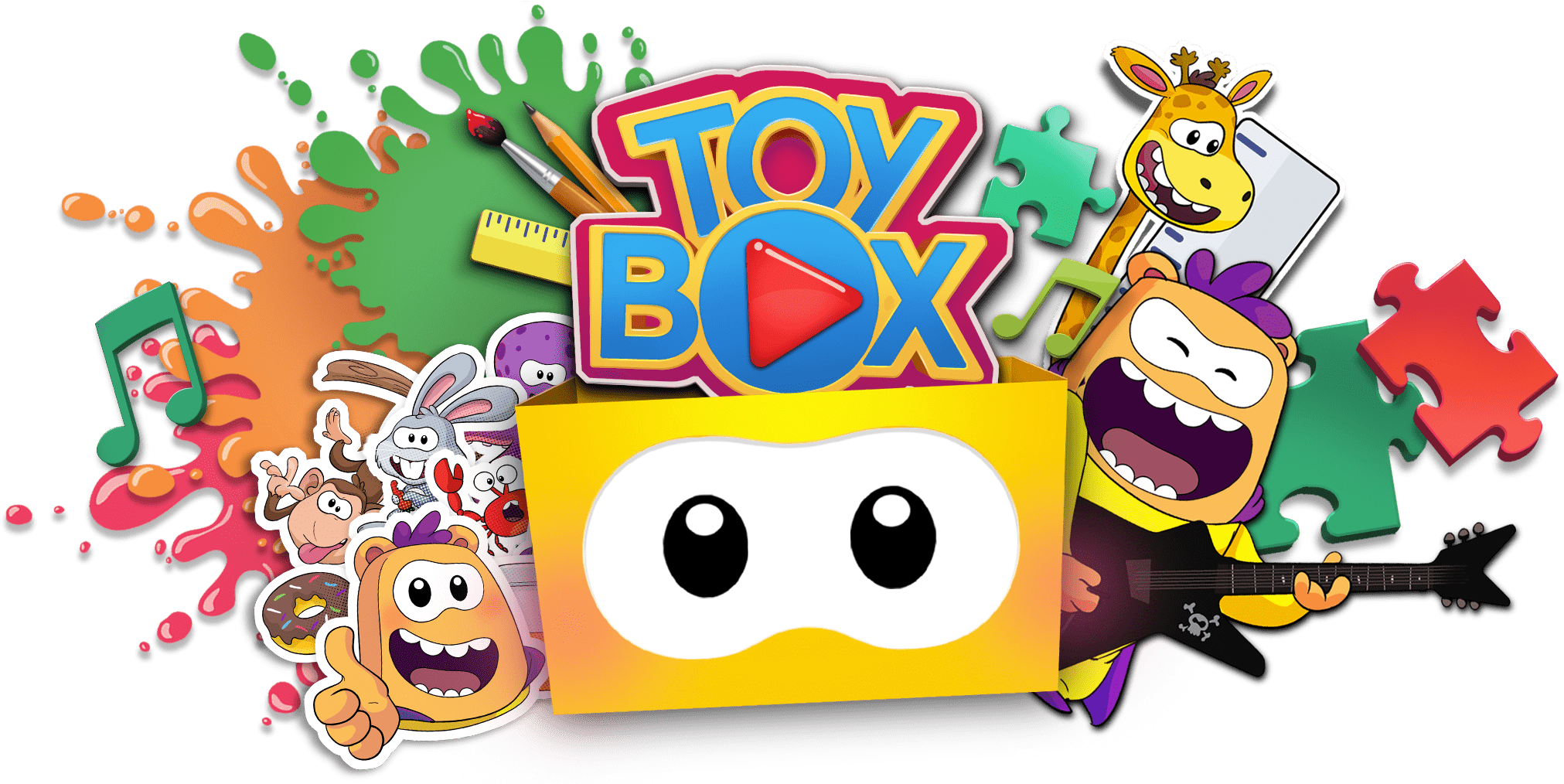 Toy Box Transparent Overlay V2 (2226x1013), Png Download