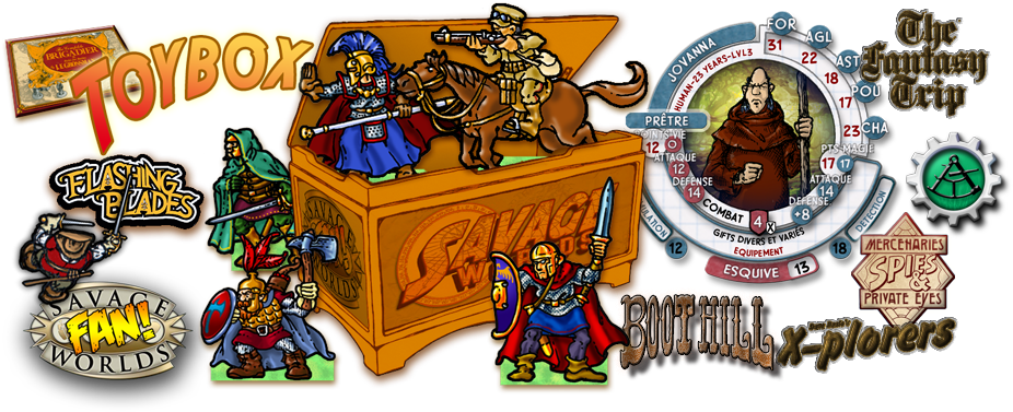 A Toybox To Show You All Those Toys I Make For My Roleplaying (1300x376), Png Download