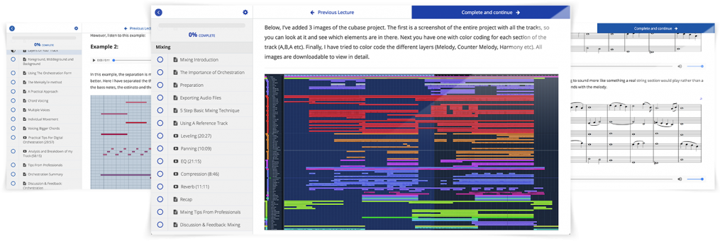 Evenant Cinematic Music Course Orchestration (1024x359), Png Download