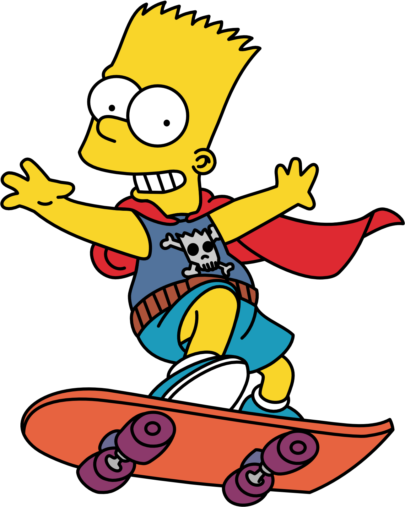 Bart Simpson Png (1453x1677), Png Download