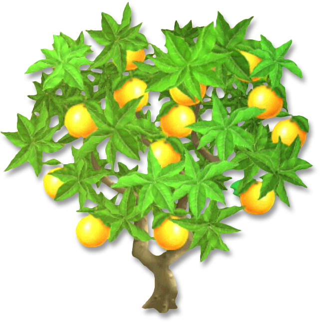 Orange Tree - Kilobyte (645x645), Png Download