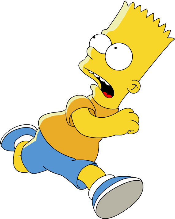 Free Icons Png - Bart Simpson Png Transparent (650x756), Png Download