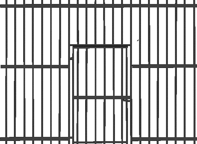 Jail Clipart Prison Cell Security - Jail Picture Png (636x466), Png Download