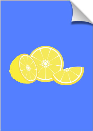 Slice Of Lemon - Sweet Lemon (674x516), Png Download