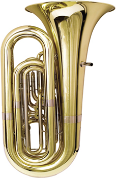 Tuba Png - Miraphone, 1291 Series 5-valve Bbb Tuba 12915u (366x350), Png Download