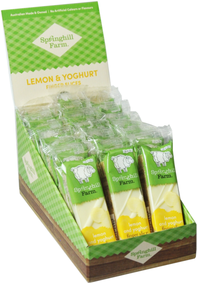 Finger Slice Box - Yogurt (531x600), Png Download