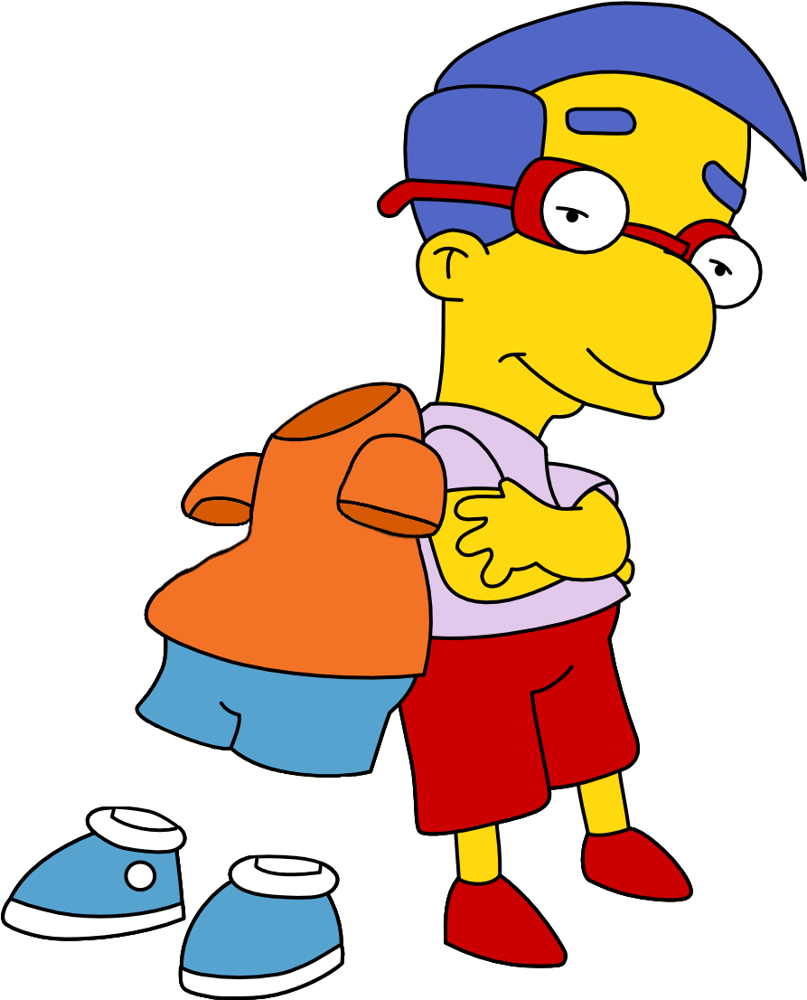 But These Images Manipulated By Me In Adobe Photoshop - Bart Simpson And Friend (904x1176), Png Download