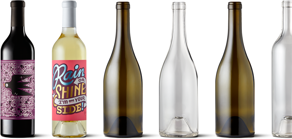 San Francisco-based Bare Bottle Is Reimagining The - Glass Bottle Design Png (1200x625), Png Download