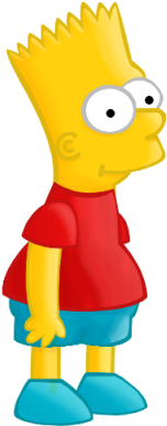 Free Icons Png - Bart Simpson Icon (400x400), Png Download