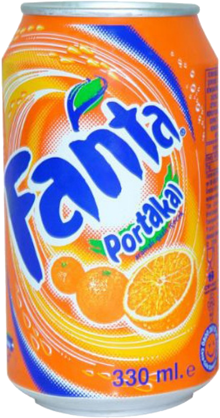 Free Fanta Png - Fanta Citrus Flevour 330ml (1000x1000), Png Download