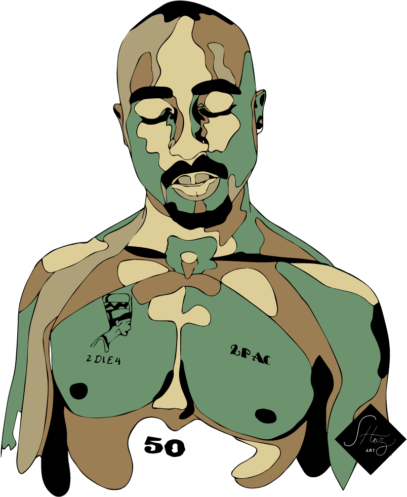 Image Freeuse Stock Pin By Ana Gon Alves On Dope - Drawing Of Cartoon Rapper (992x1417), Png Download